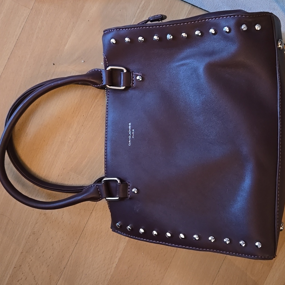 David Jones Studded Purse